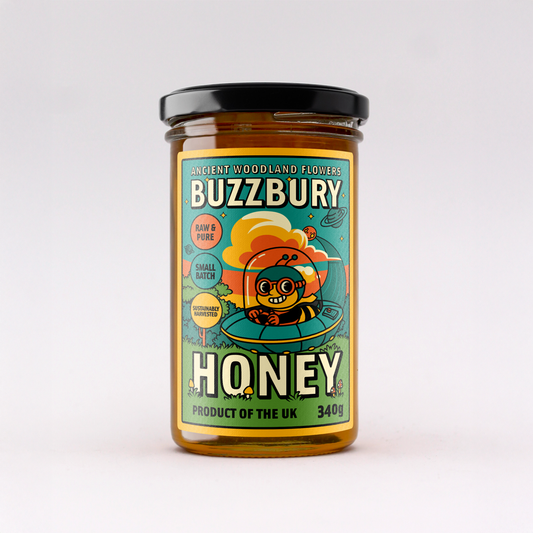 Buzzbury Honey - Pure Woodland Honey 340g