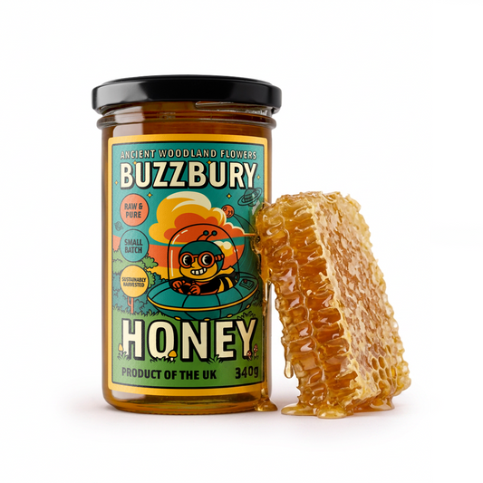 Buzzbury Honey - Pure Woodland Honey 340g