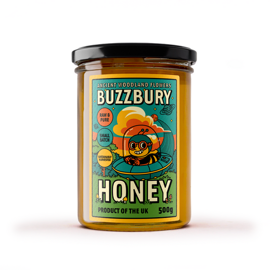 Buzzbury Honey - Pure Woodland Honey 500g